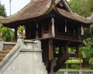 one pillar pagoda